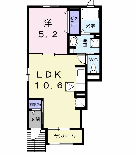 ファインプレイスの間取り