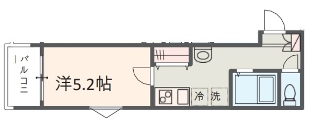 MELDIA西八王子IIの間取り