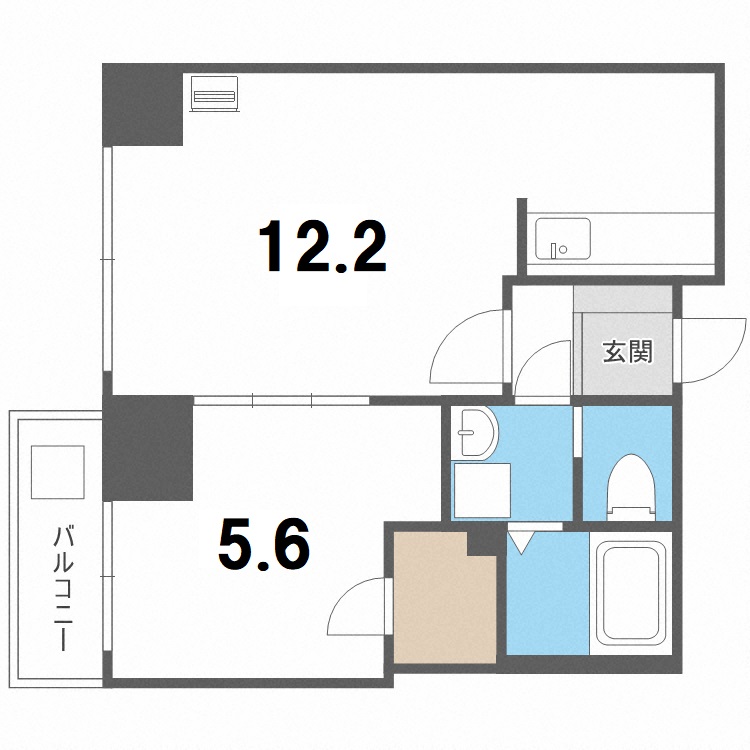 ＦＲＡＩＳーＭの間取り