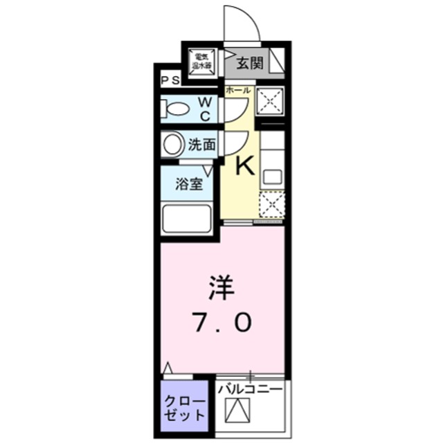 シェモワ　八尾の間取り