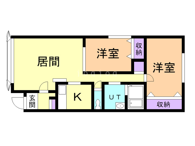 ドゥ　クライスの間取り