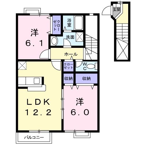 アバンツァートの間取り