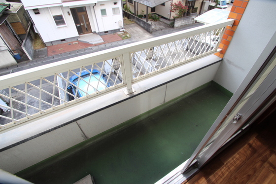 バルコニー　他号室のお写真です