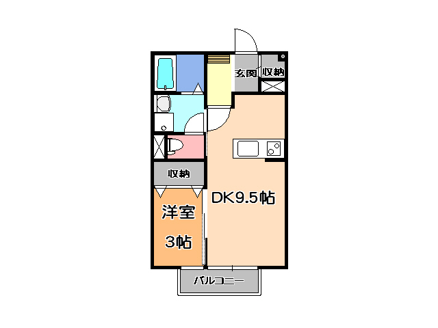 グリーンヒルズの間取り