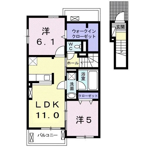 スモーキークォーツの間取り