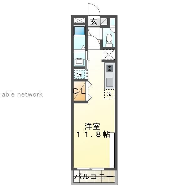 ホポロ大形本町の間取り