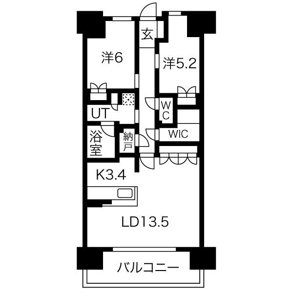 大阪ベイレジデンスの間取り