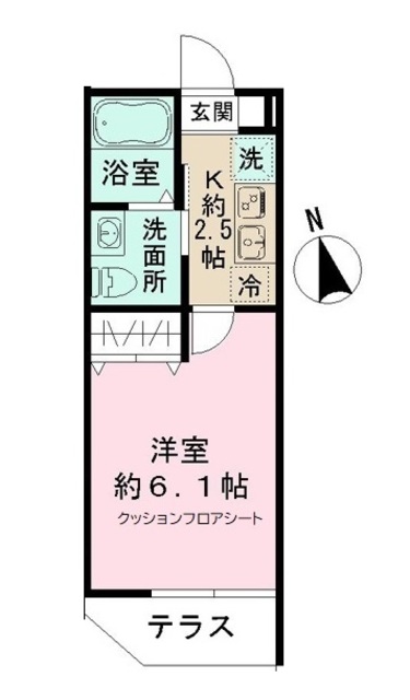 メゾンドアルクの間取り