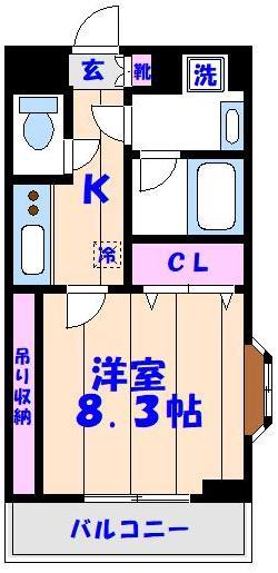 クレメゾン妙典の間取り