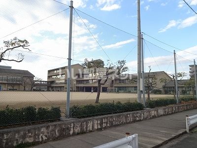 【板野郡藍住町勝瑞のアパートの小学校】