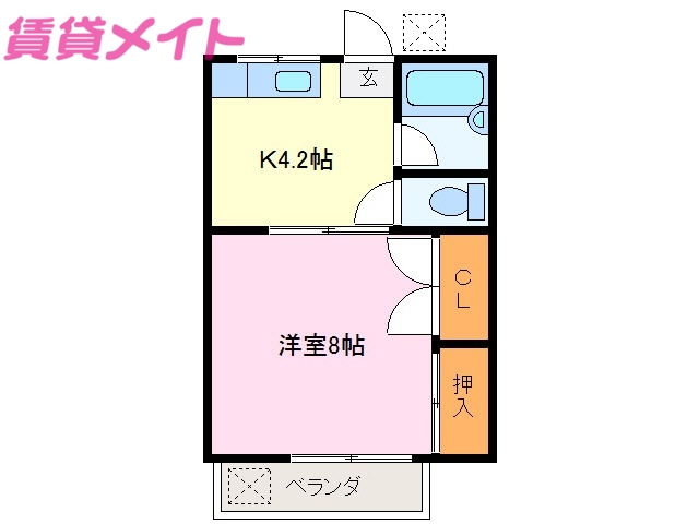 リベラル明野の間取り