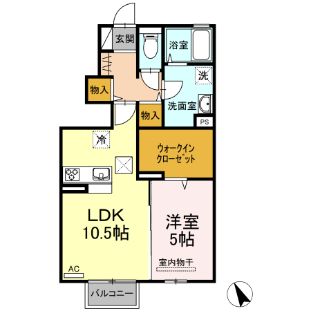 サンポートの間取り