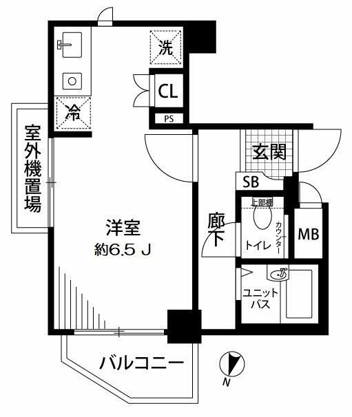 プレール天王洲アイルの間取り