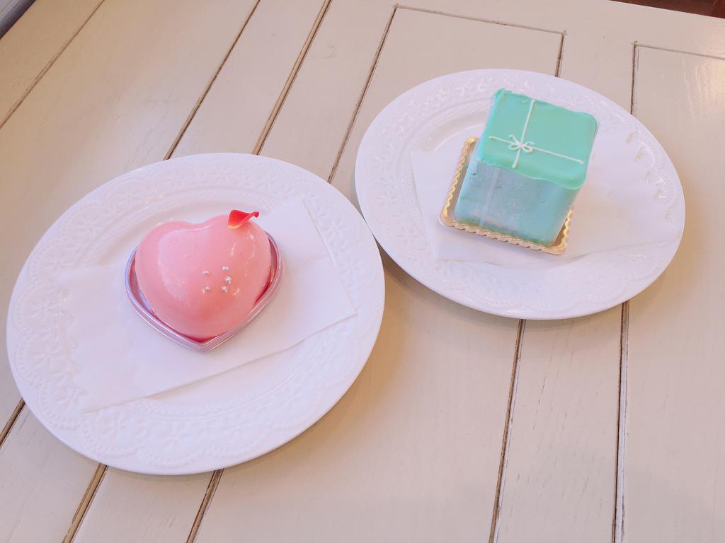 飲食店　ラメールブルー　可愛い美味しい♪ケーキを（飲食店）まで301m