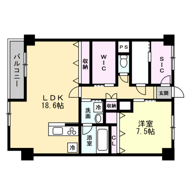 Ａｇｒｏｓｔ　Ｔｏｗｅｒの間取り