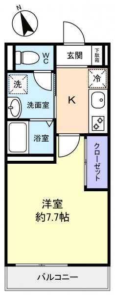 （仮称）Ｏｃｅａｎ　Ｃｏｒｓｔ　Ｔｓｕｄａｎｕｍａの間取り