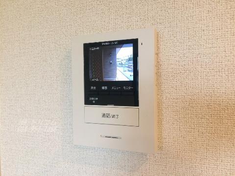 セキュリティ　カメラ付インターホン（イメージ）