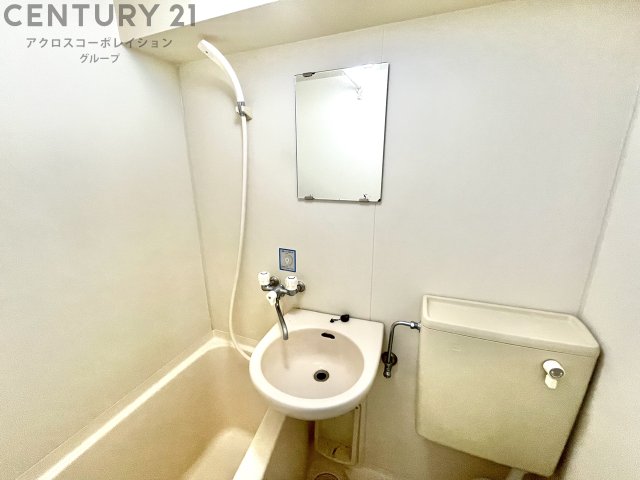 洗面設備　浴室内に洗面台付き☆