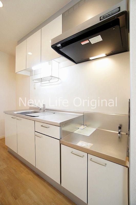 キッチン　少し横に長めのキッチンです♪