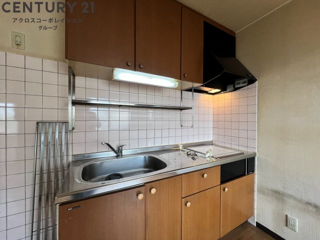 キッチン　2口IHコンロのシステムキッチンです♪