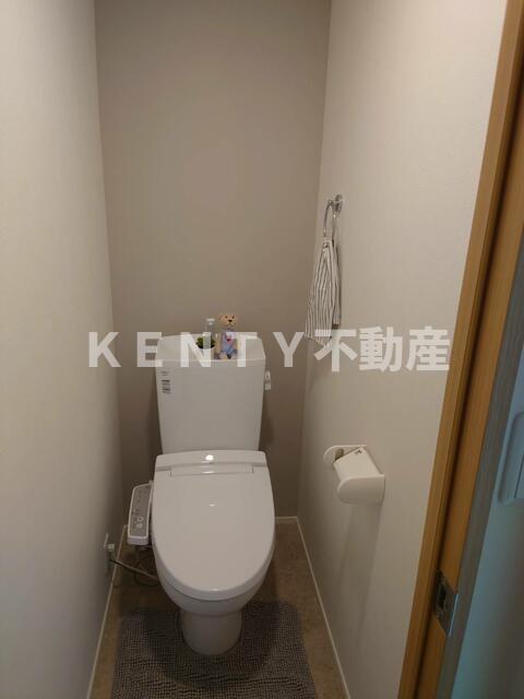 トイレ　ゆったりとした空間のトイレです