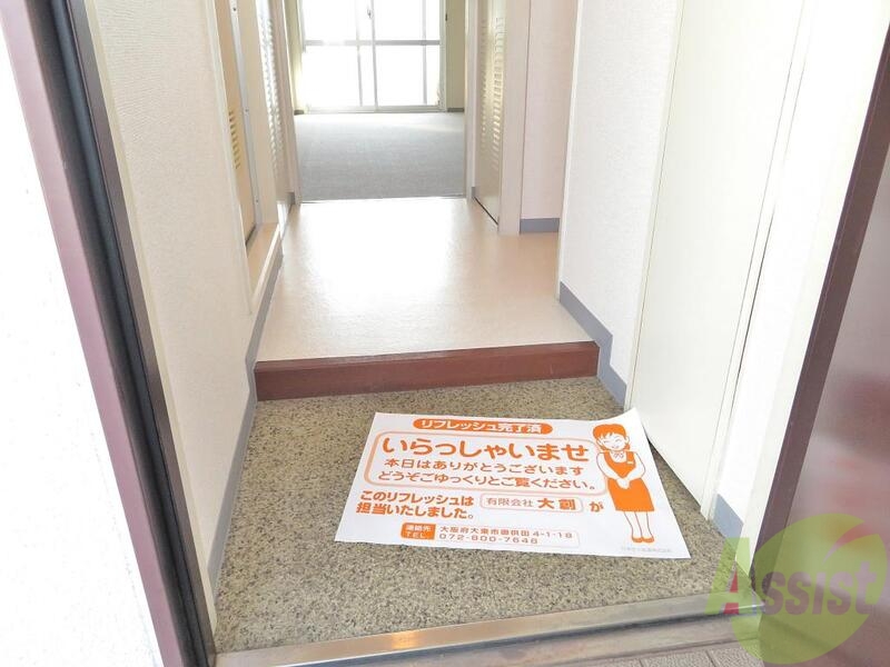 玄関　玄関です。シューズボックスもありかなり便利ですね◎