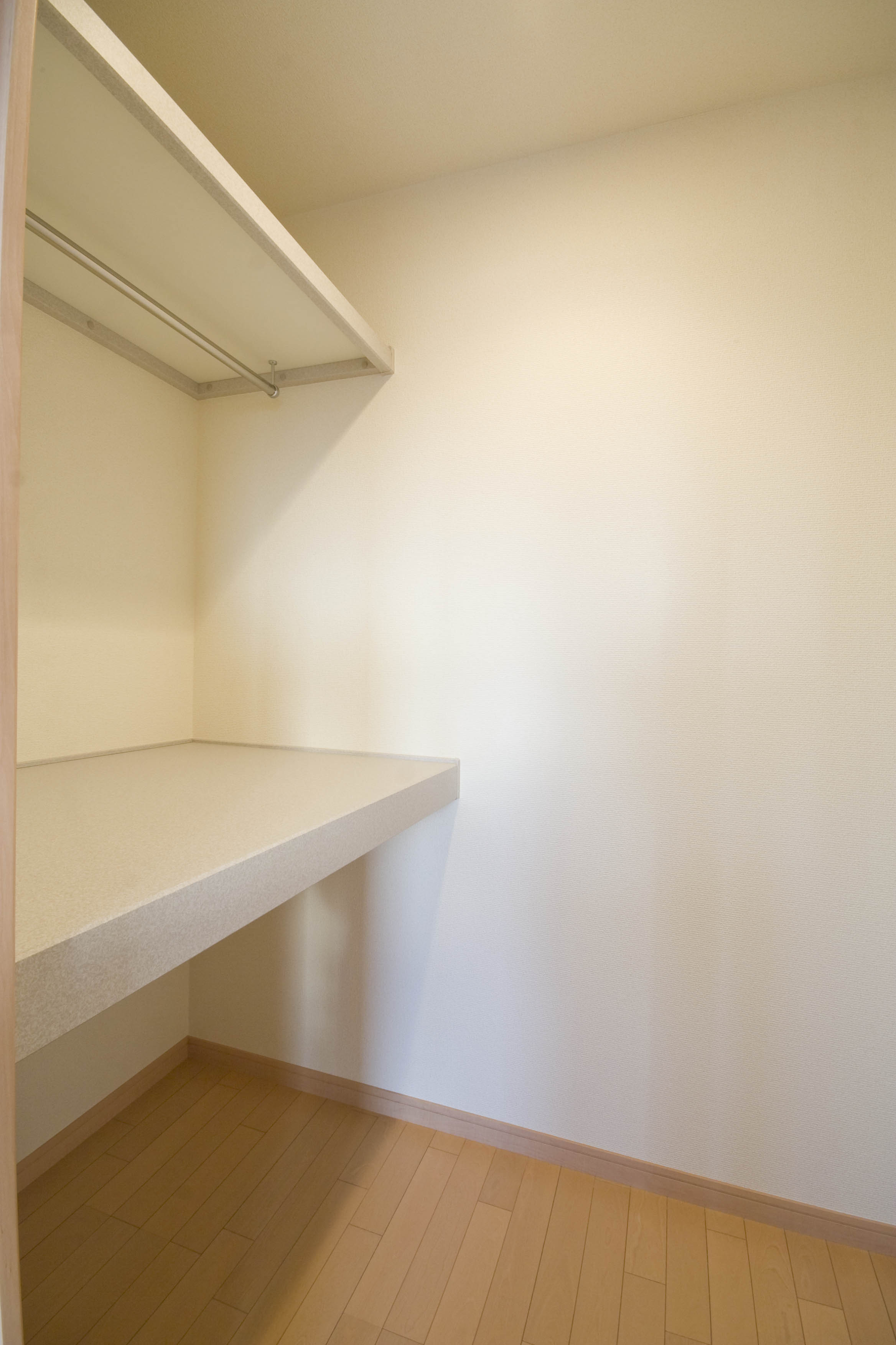 収納　ウォークインクローゼット