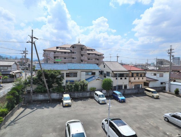 【柏原市大県のマンションの眺望】