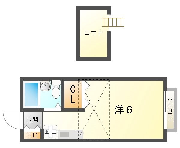 常盤ハイツの間取り