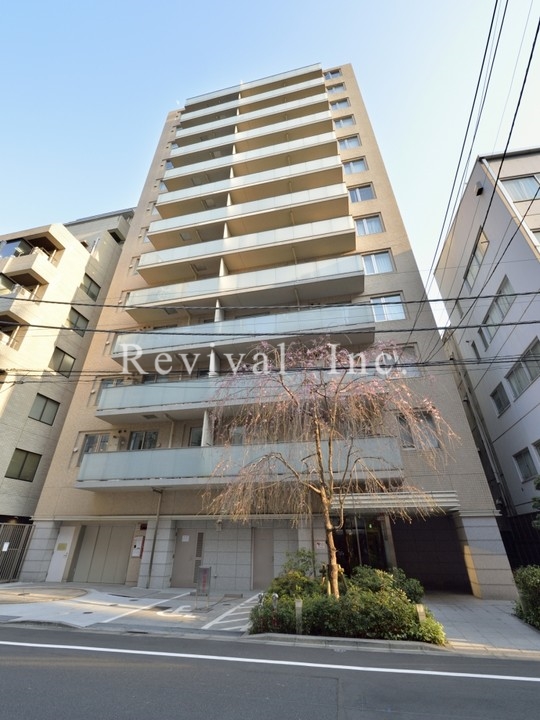 建物外観　高級感ある１４階建て分譲、パークハウス平河町