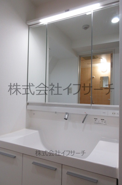 洗面設備　当社担当　撮影