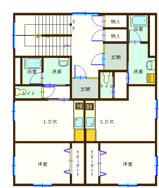 Axis千石町の間取り写真