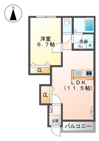 パーム ヒルズの間取り