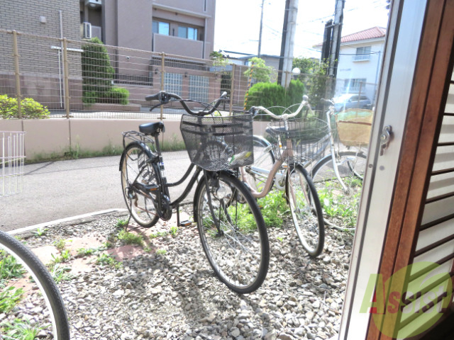 バルコニー　バルコニーはありませんが、目の前が開けていていいですね。