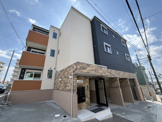 神戸市垂水区五色山のマンションの建物外観