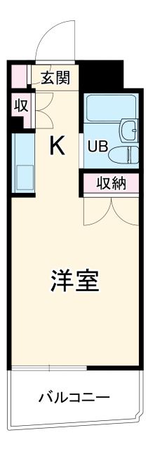 名古屋市昭和区宮東町のマンションの間取り