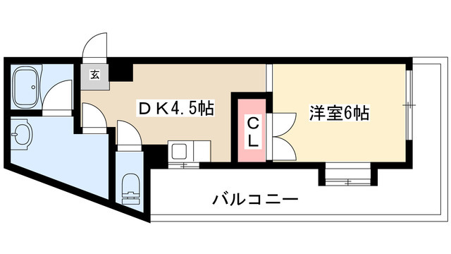 アイルモネ山手の間取り