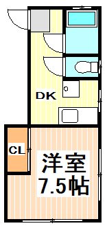 なかね荘の間取り