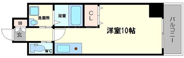 プラディーパ花園町の間取り