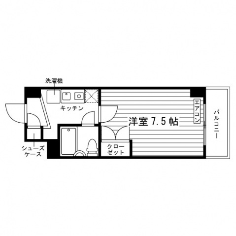 KS-secondの間取り