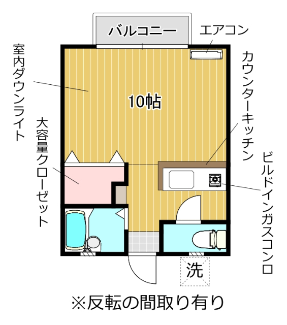 クレアトールの間取り