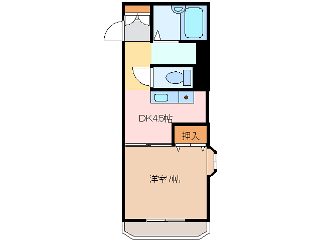 サンロイヤル東丸之内の間取り