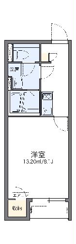 レオネクストハイブリッヂの間取り