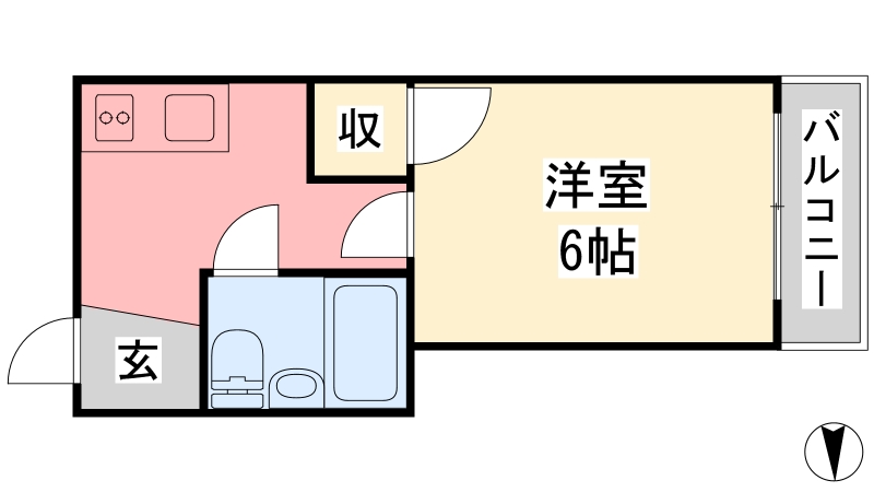 サンライズビルの間取り