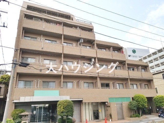 大田区羽田のマンションの建物外観