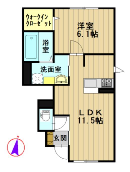 グラード高田Ｃの間取り