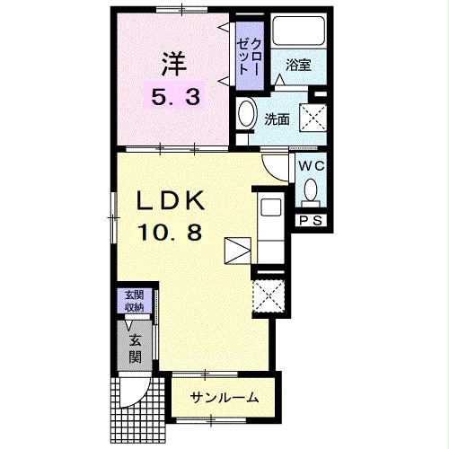 カルタムの間取り