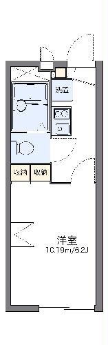 レオパレスサンポートの間取り