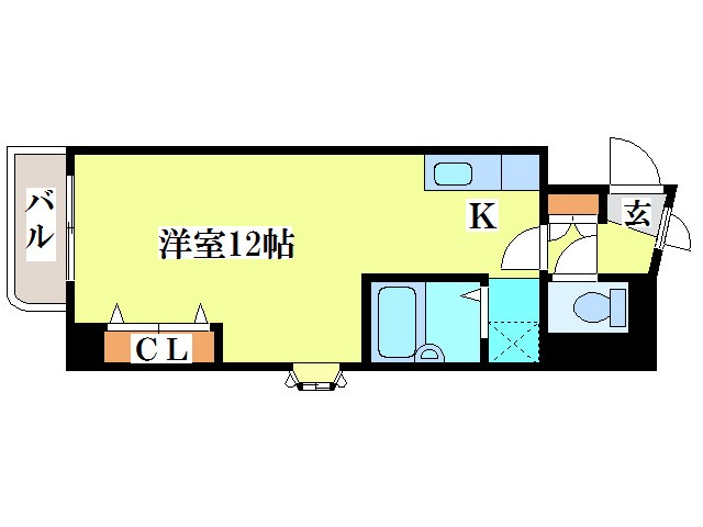 リバージュタナカの間取り