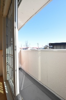 バルコニー　同型物件の写真です。